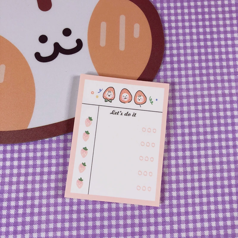 50 листов/партия Kawaii корейский INS студенческий блокнот для рукоделия N Times Sticky Notes