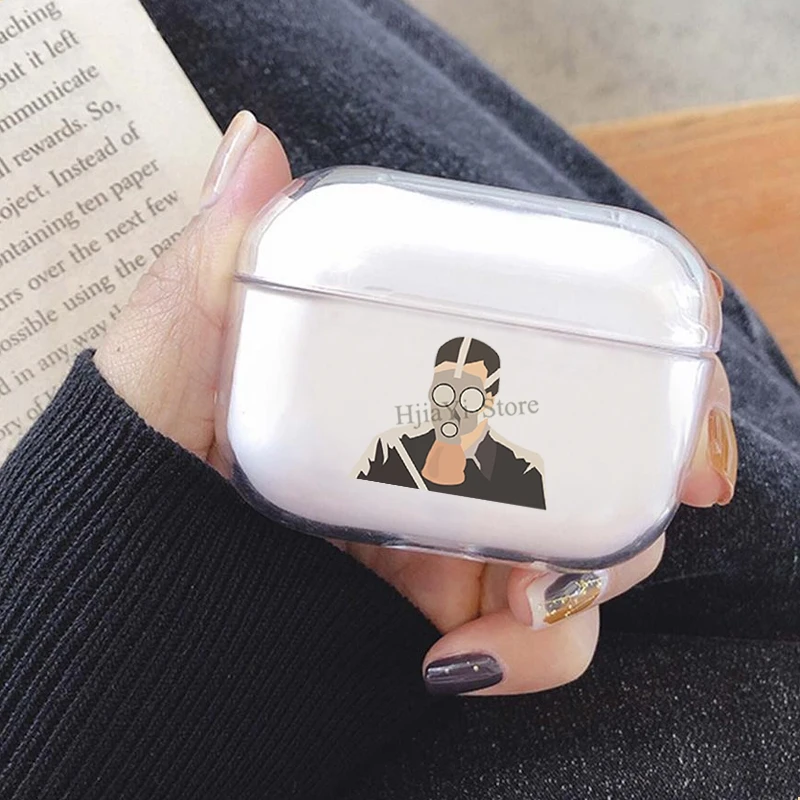 

antigas mask man TPU Cover Case For AirPods Pro Case Bluetooth Case For Airpod 3 Earphone Accessories Skin