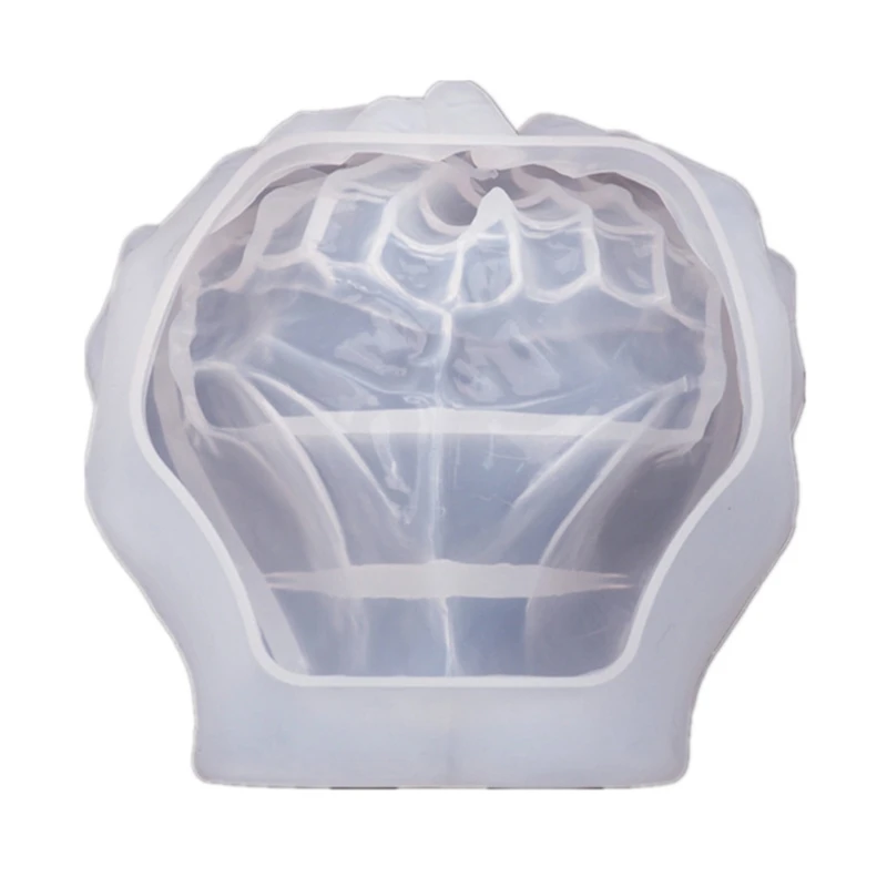 

Double Hands Ashtray Crystal Epoxy Resin Mold Dish Casting Silicone Mould DIY Crafts Home Decorations Making Tool