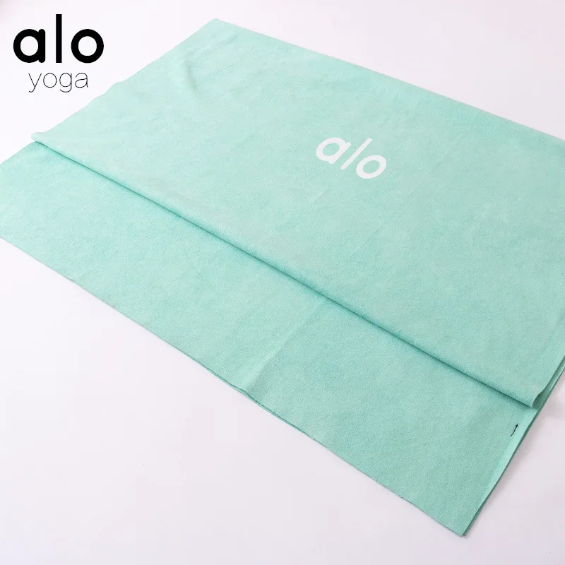

ALO Yoga Sports Towel Yoga Blankets Double-sided Sanding Large Towel Absorbing Sweat and Anti-Slip Meditation Pilates 183*72cm