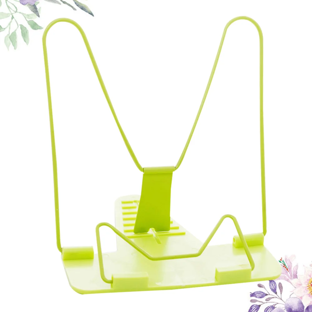 

2PCS Simple Reading Book Shelf Reading Book Bracket Angle Adjustable Book Support Multi-purpose Reading Stand for Home Study (Re