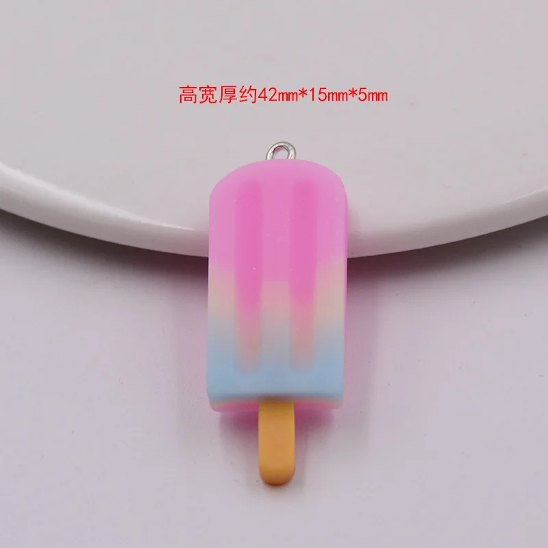10pcs/14pcs/pack Ice Popsicle Resin Charms for Jewelry Making Bulk |