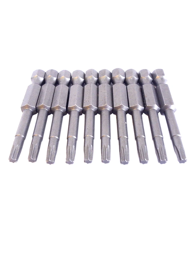BOSI 10PC 1/4 Inch Hex Shank T15 Torx Security Head Screwdriver Drill Bits | Инструменты