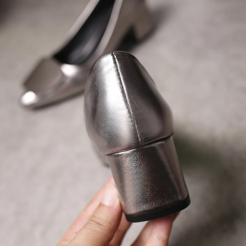 Туфли-лодочки женские на высоком каблуке искусственная кожа заостренный носок