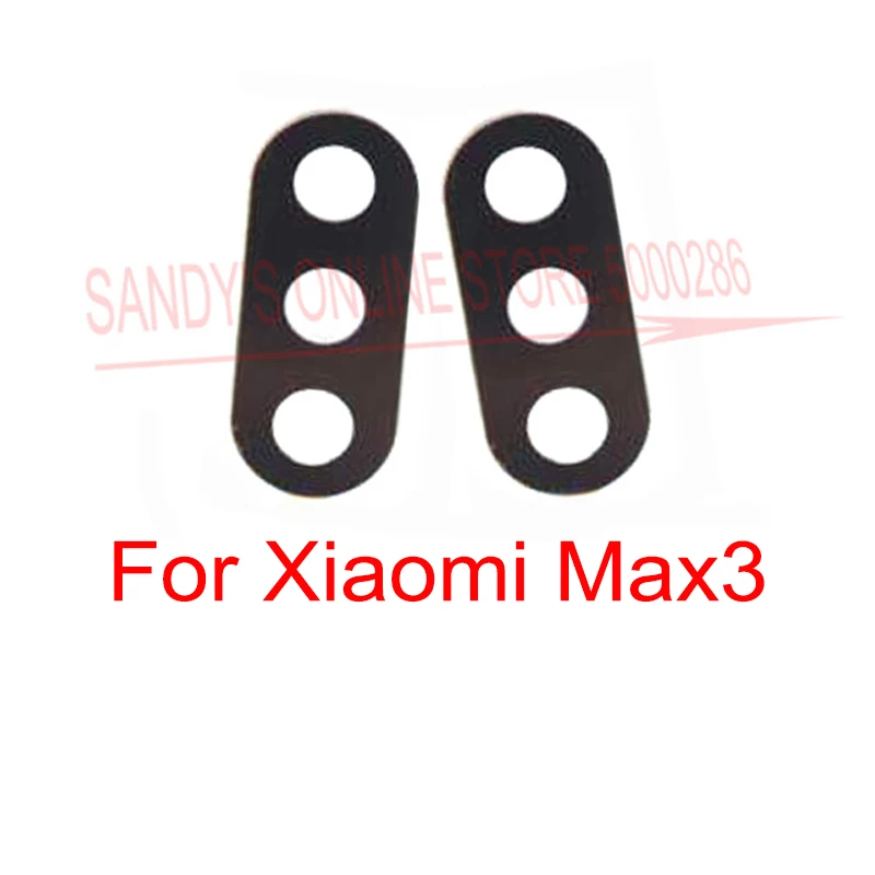 10 шт. Новый объектив камеры для Xiaomi Mi Max3 Max 3 Задняя Основная камера стеклянная