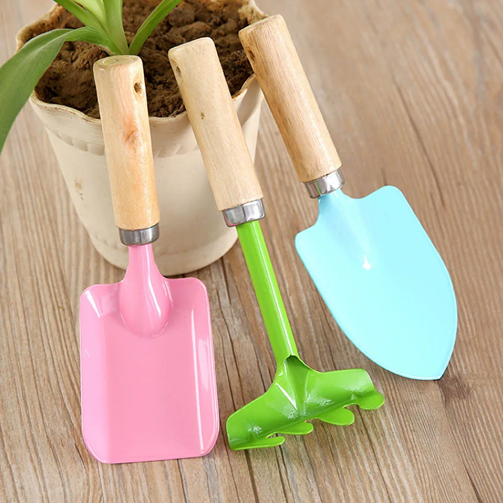 3 шт песок пляж Лопата игрушки Дети Цветные Пластиковые модель лопаты для детей