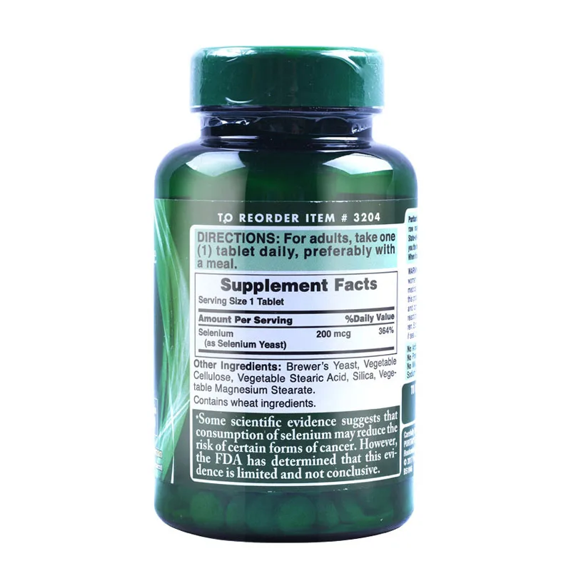 

Higb Potency Selenium 200 Mcg 250 Pcs