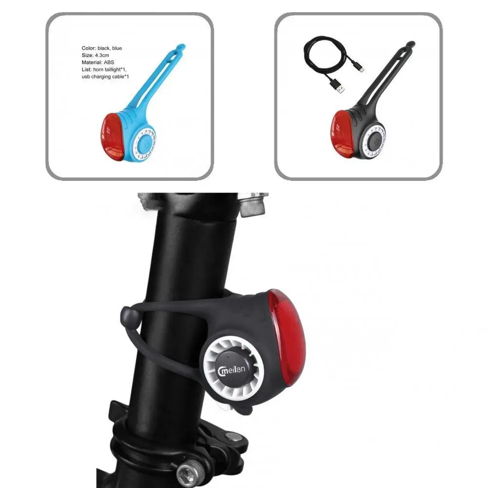 

Useful Anti-theft Bike Accessory Wireless Intelligent Bike Tail Horn Alarm Bicycle Rear Light Bicycle Rear Light