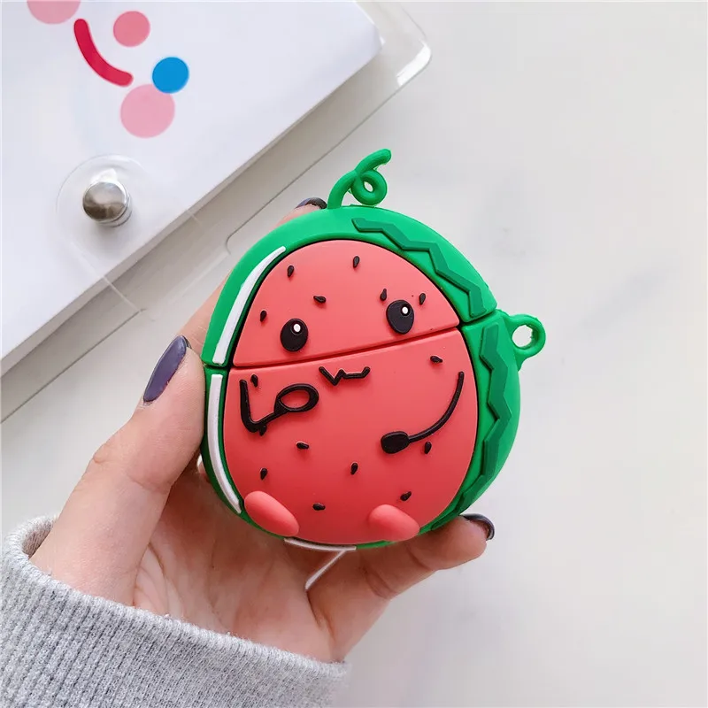 Силиконовый защитный чехол для наушников Apple Airpods 1 2 (art.: 7b240cdbf) - 7b240cdbf