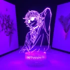 Акриловая Светодиодная лампа с дистанционным управлением в стиле аниме, 3D светильник для спальни, украшение для манги, настольная лампа, Юрий Ayato