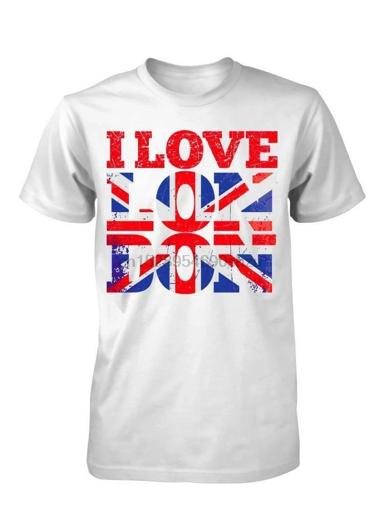 

I LOVE LONDON UNION JACK KIDS T-SHIRT 3-15 YEARS