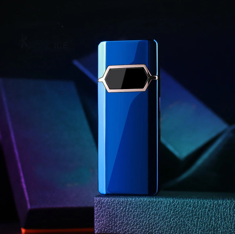 New Double Plasma Arc Lighter Windproof Electronic USB Recharge Cigarette Smoking Electric Light for Men | Дом и сад