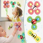 3 шт., детский мультяшный игрушечный Спиннер на присоске