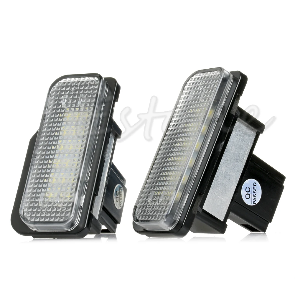 

D2TB 18 LED License Plate Lights Error Free Fit for mercedes benz W203 W219 New
