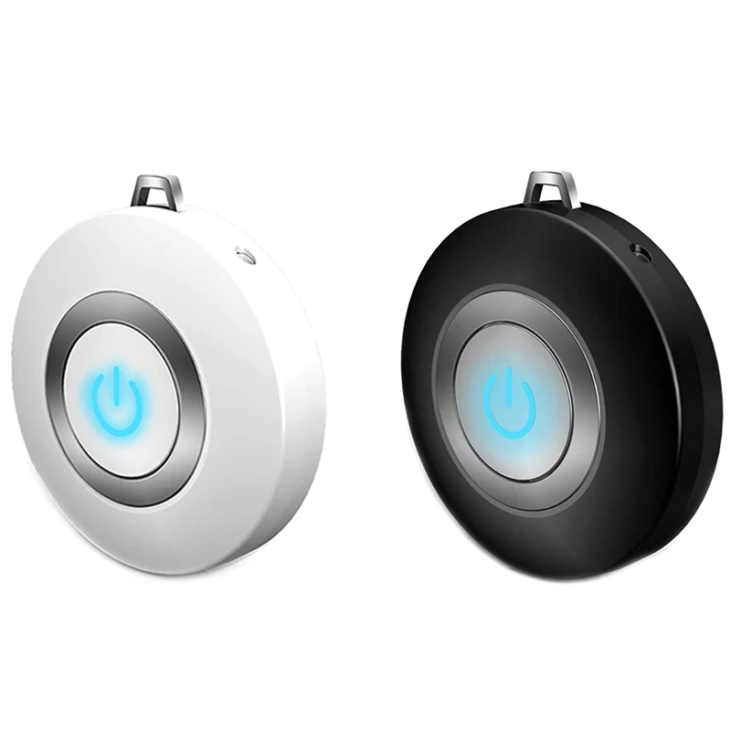 USB Portable Wearable Air Purifier, Personal Mini Air Necklace Negative Ion Air Freshener - No Radiation Low Noise for Adults Ki
