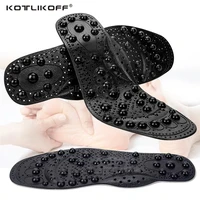 kotlikoff 68 magnetic massage insole enhanced foot acupressure shoe pads body detox therapy slimming physiotherapy pads insert
