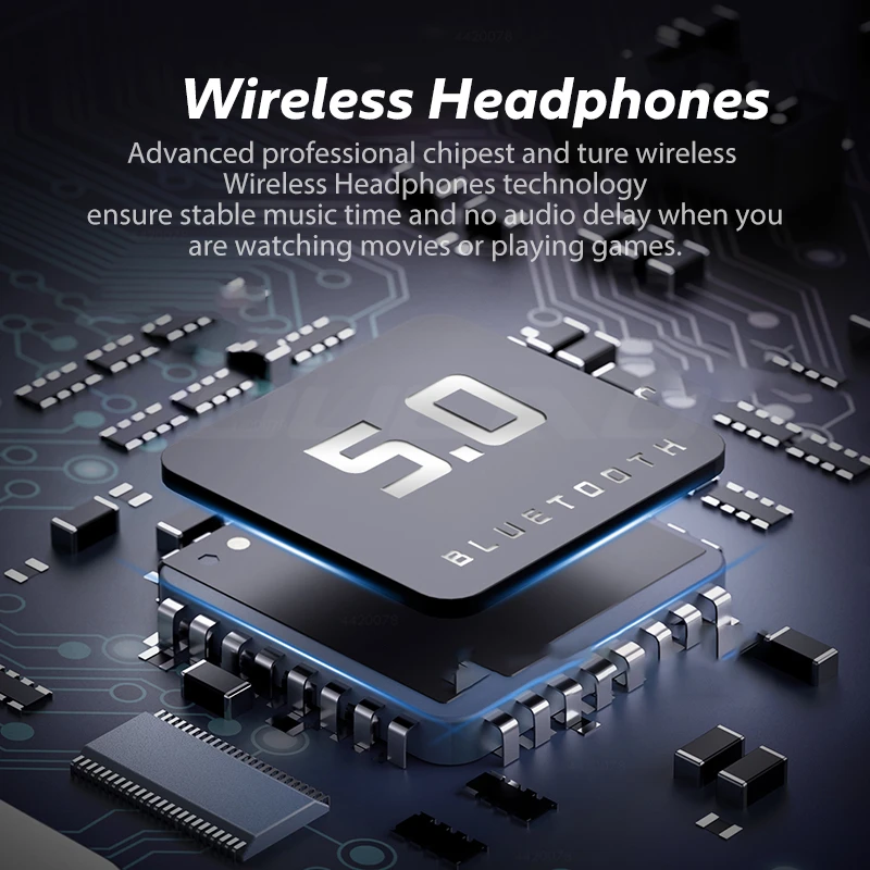 Bluetooth-совместимые наушники 5 0 беспроводные Bluetooth-наушники с шумоподавлением