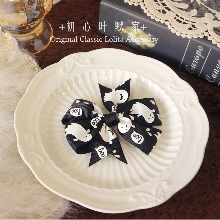 Милые заколки для волос с бантом в стиле &quotЛолита&quot косплея Хэллоуина Японская