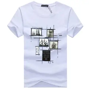 Футболка мужская с круглым вырезом, хлопок, короткий рукав, Забавный принт, лето 2022