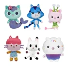 Игрушечный домик Gabbys, подушка, кошка, котенок, Сказочная плюшевая кошка, куклы, набор для кукол Gabbys для детей, рождественские подарки, игровой набор