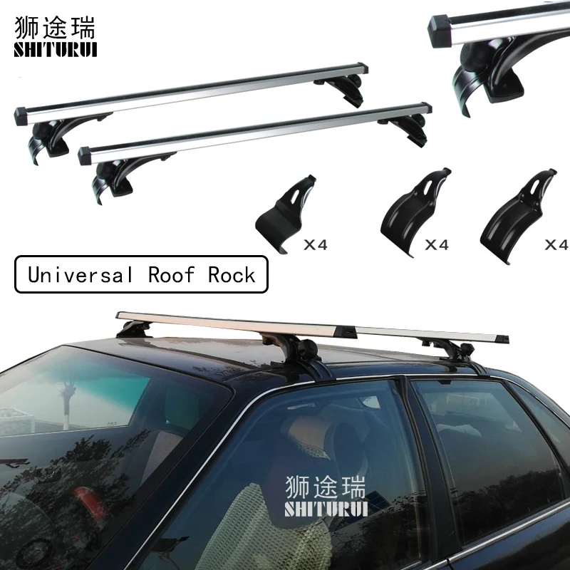 

2 pcs Universal 130cm Car Roof Rock Cross Bars For Luggage Carrier Bike Rack Cargo Basket Roof luggage box Car 5502