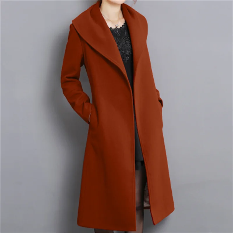 Шерстяное пальто для женщин Abrigos Mujer Invierno 2019 корейское модное женское куртка