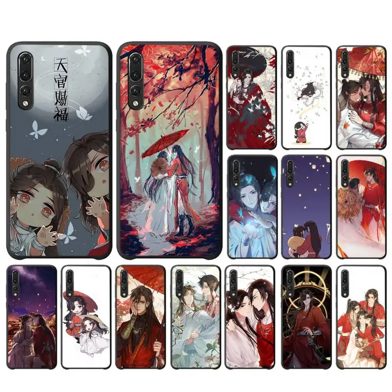 

Babaite Tian Guan Ci Fu Phone Case for Huawei P30 40 20 10 8 9 lite pro plus Psmart2019