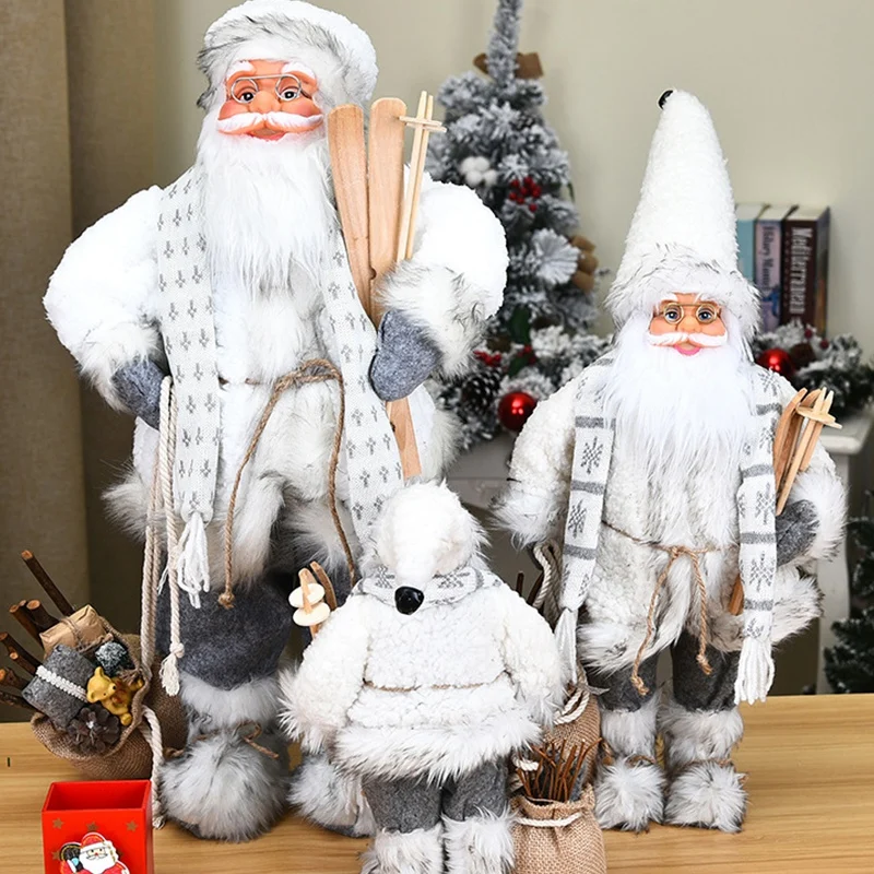

New Christmas Decor,Santa Claus Doll for Christmas Gift,Ornament Display Prop Santa Claus for Christmas