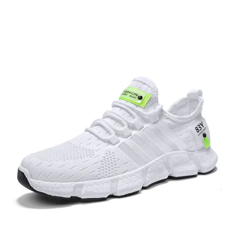 

large size 2021 New Men's Lightweight Running Breathable coconu Shoes Outdoor Sneakers Mesh cloth Casual Shoes