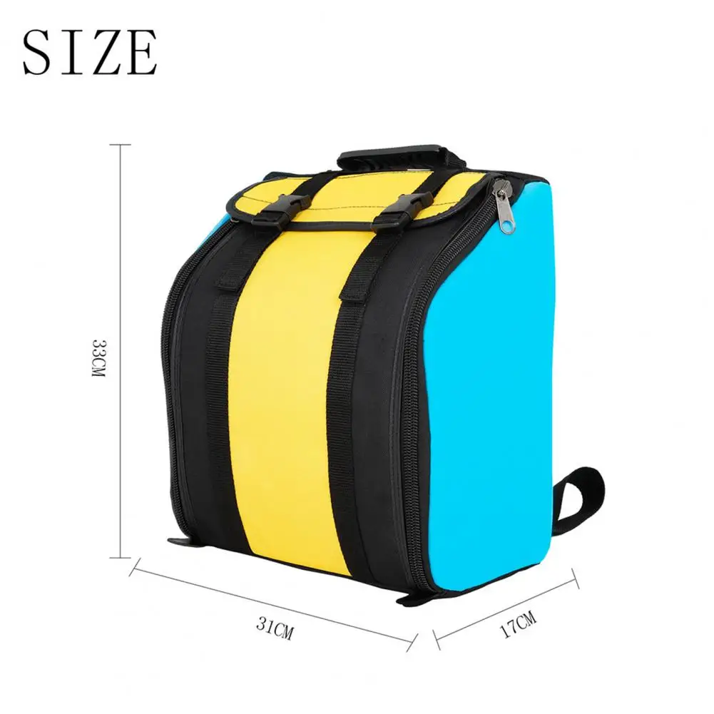 22 Keys 8 Bass Accordion Backpack Waterproof Double Shoulder Bag for Musical Instrument | Спорт и развлечения