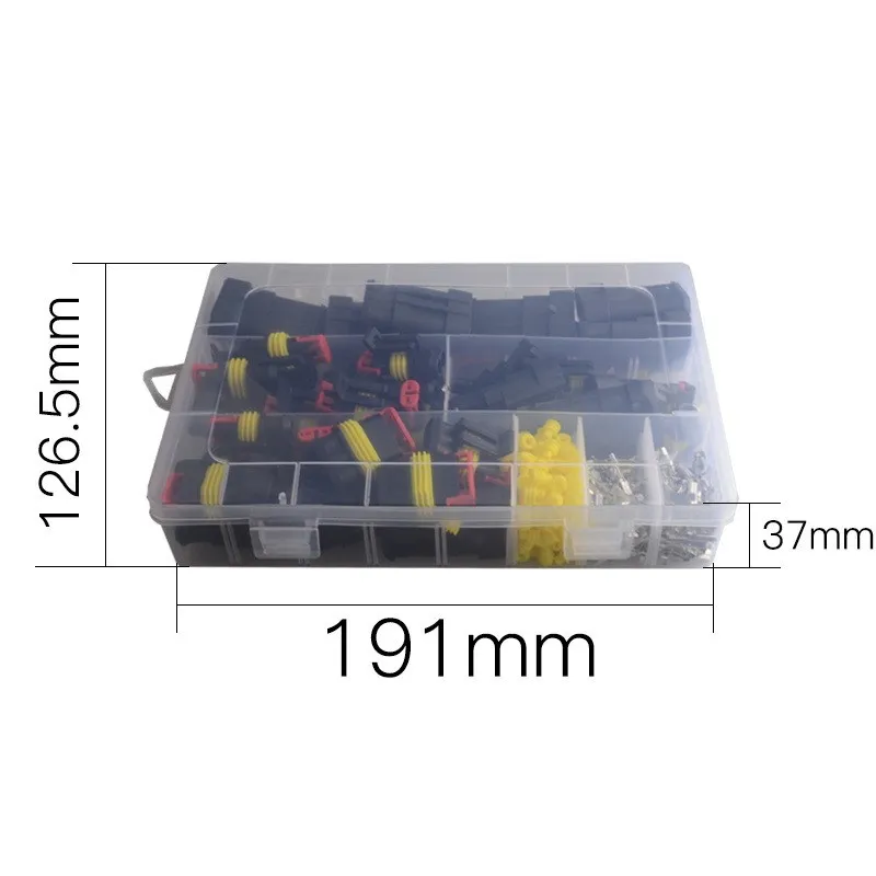 Автомобильный водонепроницаемый разъем 1 4Pin автомобильный провод вилка