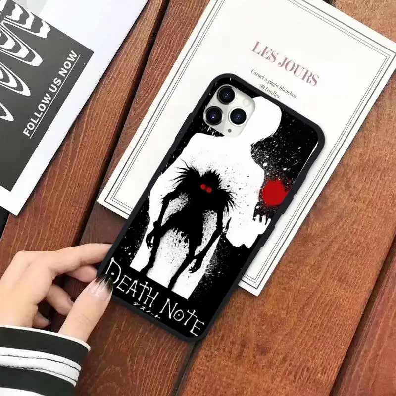 

Death Note Ryuk kira Japan anime Phone Case for iPhone 11 12 pro XS MAX 8 7 6 6S Plus X 5S SE 2020 XR