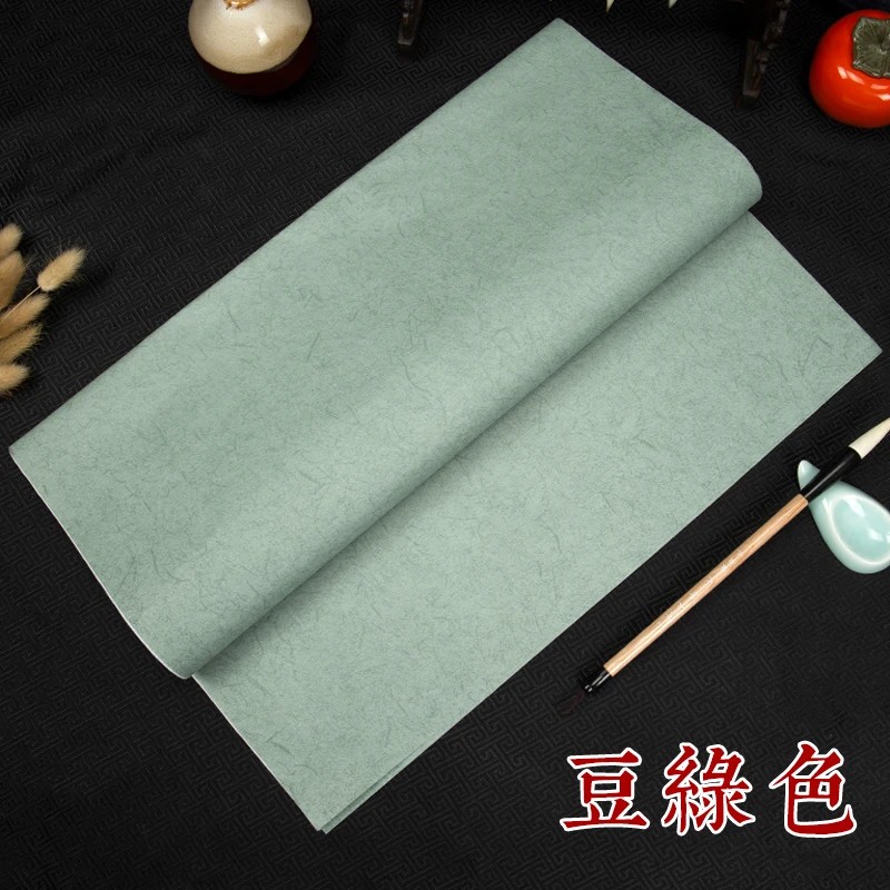10 Sheets Batik Xuan Paper Thicken Half-Ripe Rice Brush Writing Competition Four &amp Six Feet Crude Fiber | Канцтовары для офиса