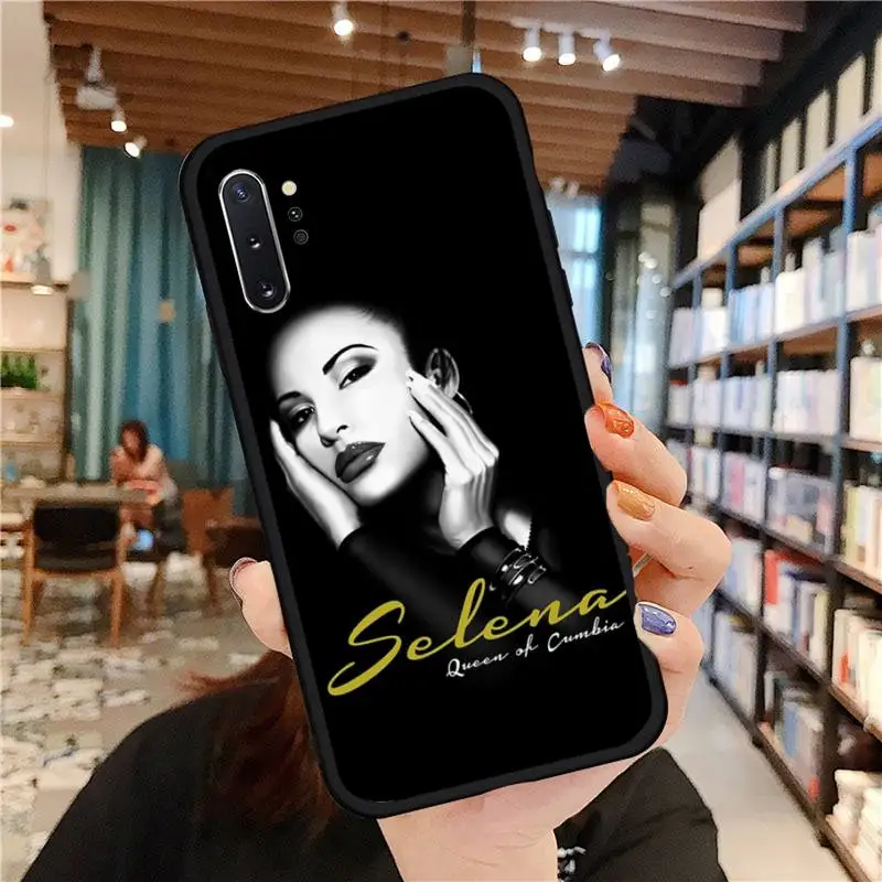 

Sexy singer selena quintanilla star For Samsung A50 A51 A71 A20E A20S S10 S20 S21 S30 Plus ultra 5G M11 funda cover