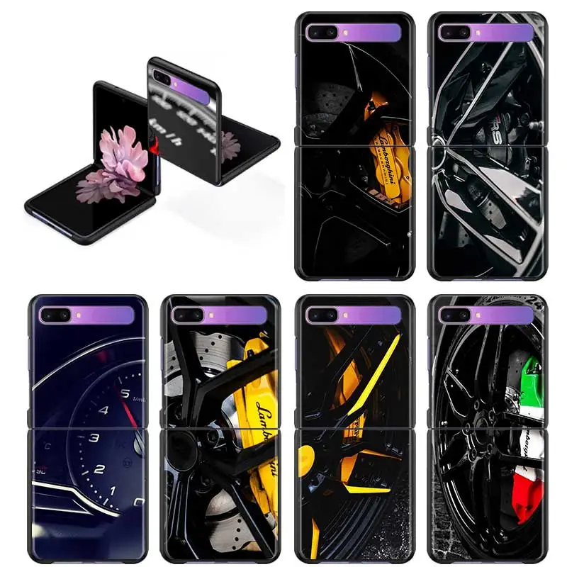 

Car Tire Wheel Dashboard Cell Phone Case For Samsung Galaxy Z Flip 3 5G Z Flip3 Cover SmartPhone Hard PC Coque Fundas Capa