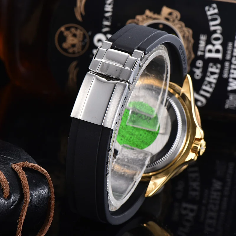 

AAA Watch Men's Quartz Watch Business Luxury High Quality Silicone Strap Sports Men's Watch VIP Classic Luminous Calendar