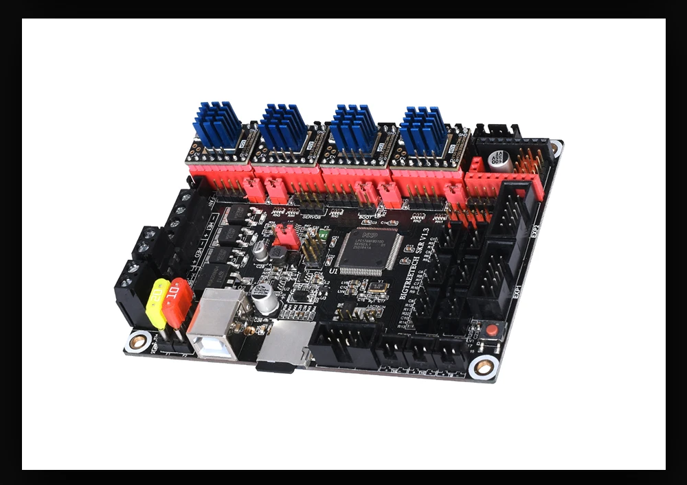 5 шт. TMC2209 UART TMC2208 TMC2130 SPI TMC5160 TMC5161 Драйвер шагового двигателя для 3D-принтера SKR V1.3 PRO MINI MKS GEN Reprap