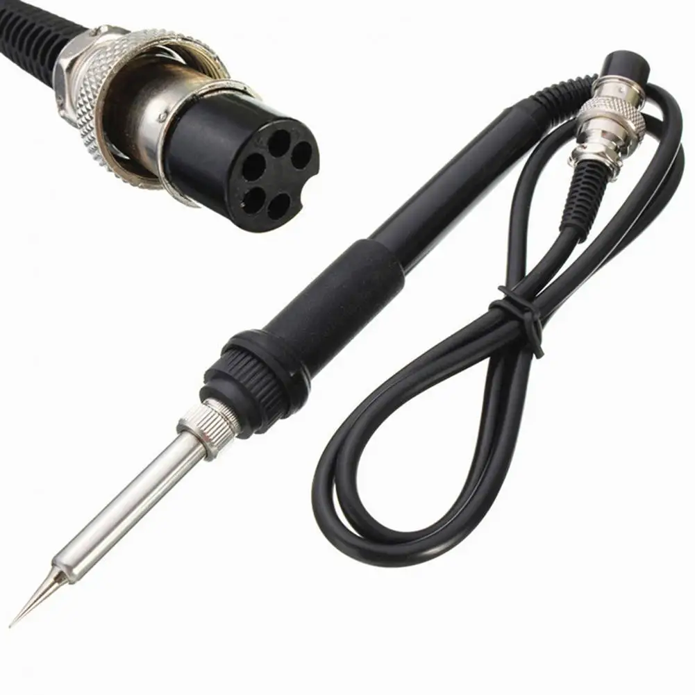 

Soldering Iron Handle 5 Pin Heat Insulation Silicone Ceramic Heating Element Soldering Grip for Repair Accessories Tools