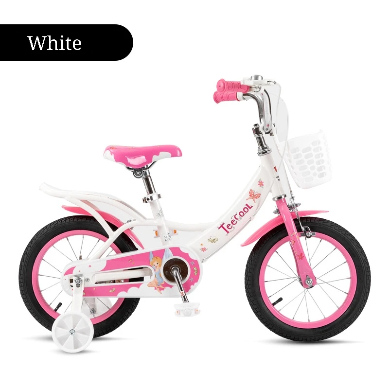 

Children's Bicycle 14/16/18 Girls Aged 3-10 Princess Pedal Bike