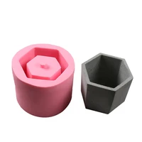 diy clay pot making concrete flowerpot vase molds planter resin craft silicone cement mould