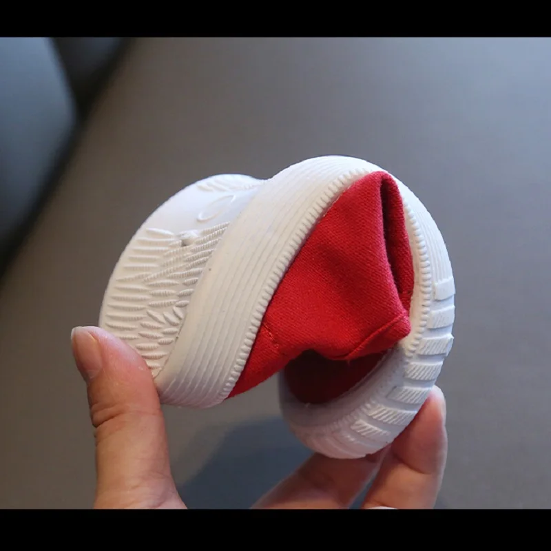 Детские кроссовки белые холщовые для мальчиков и девочек повседневная обувь