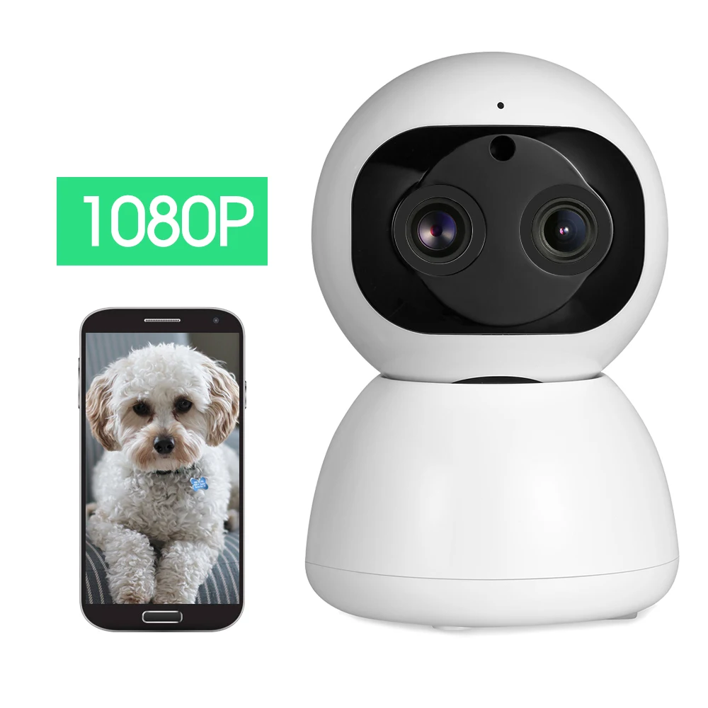 1080P IP Камера Беспроводной смарт камера с Wi Fi 2 двухстороннее аудио обнаружения
