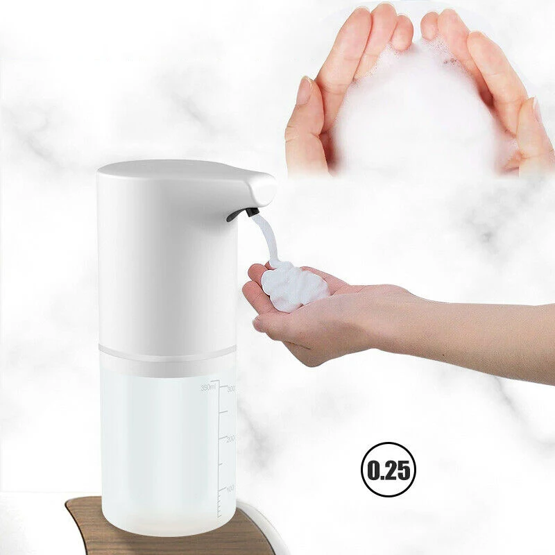 

Soap Dispensers Touchless Hands-Free IR Sensor Kitchen Liquid Soap Dispensers 350ML Foaming Automatic Soap Dispenser