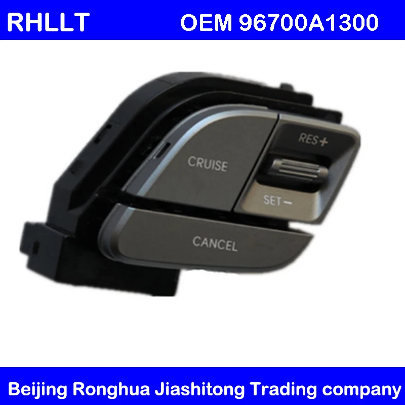 OEM 96700A1XXX Кнопка рулевого колеса в сборе для Hyundai Santa Fe DM IX45 2015 2018|Рулевые и клаксоны|
