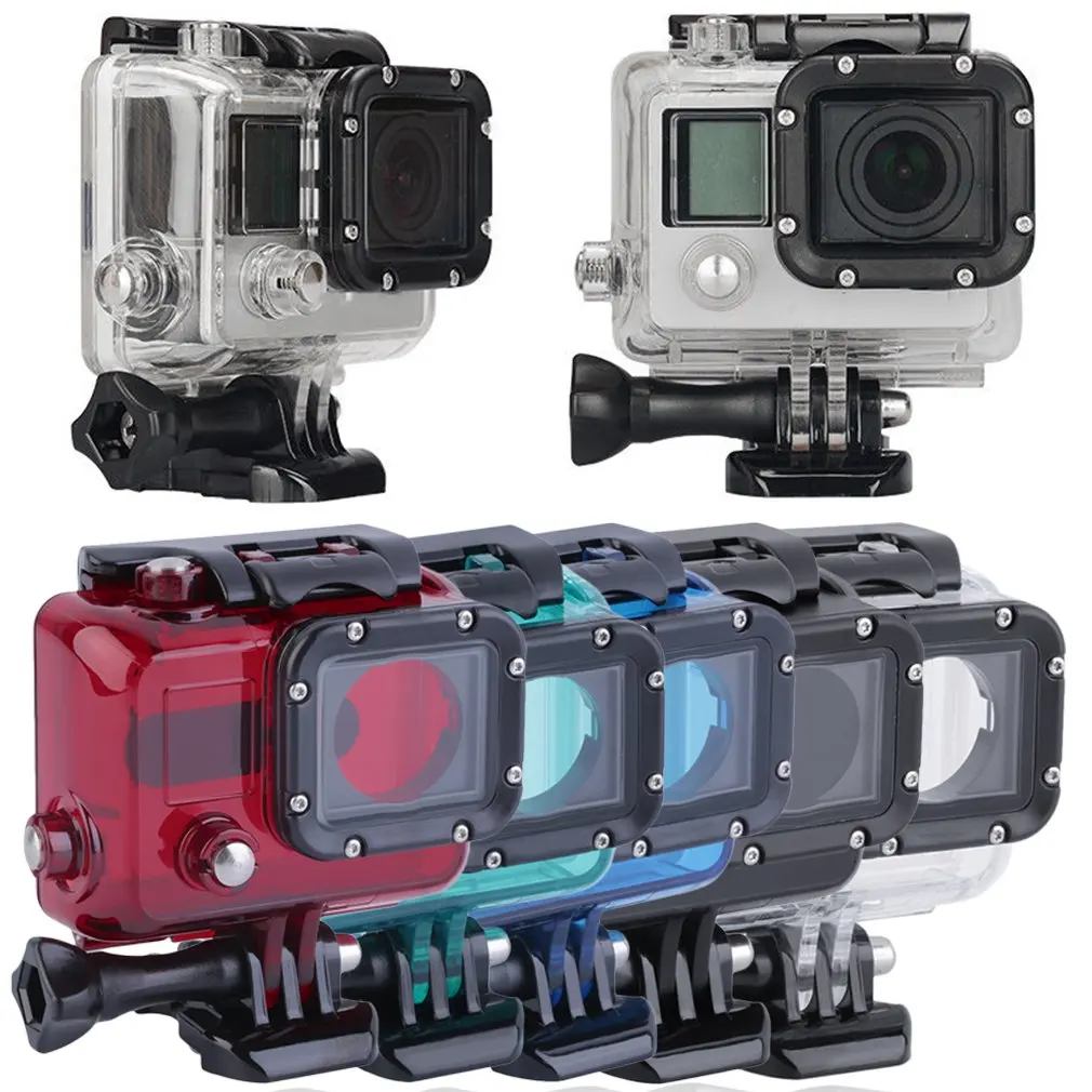 

Водонепроницаемый чехол для экшн-камеры GoPro HERO 3 3 + 4