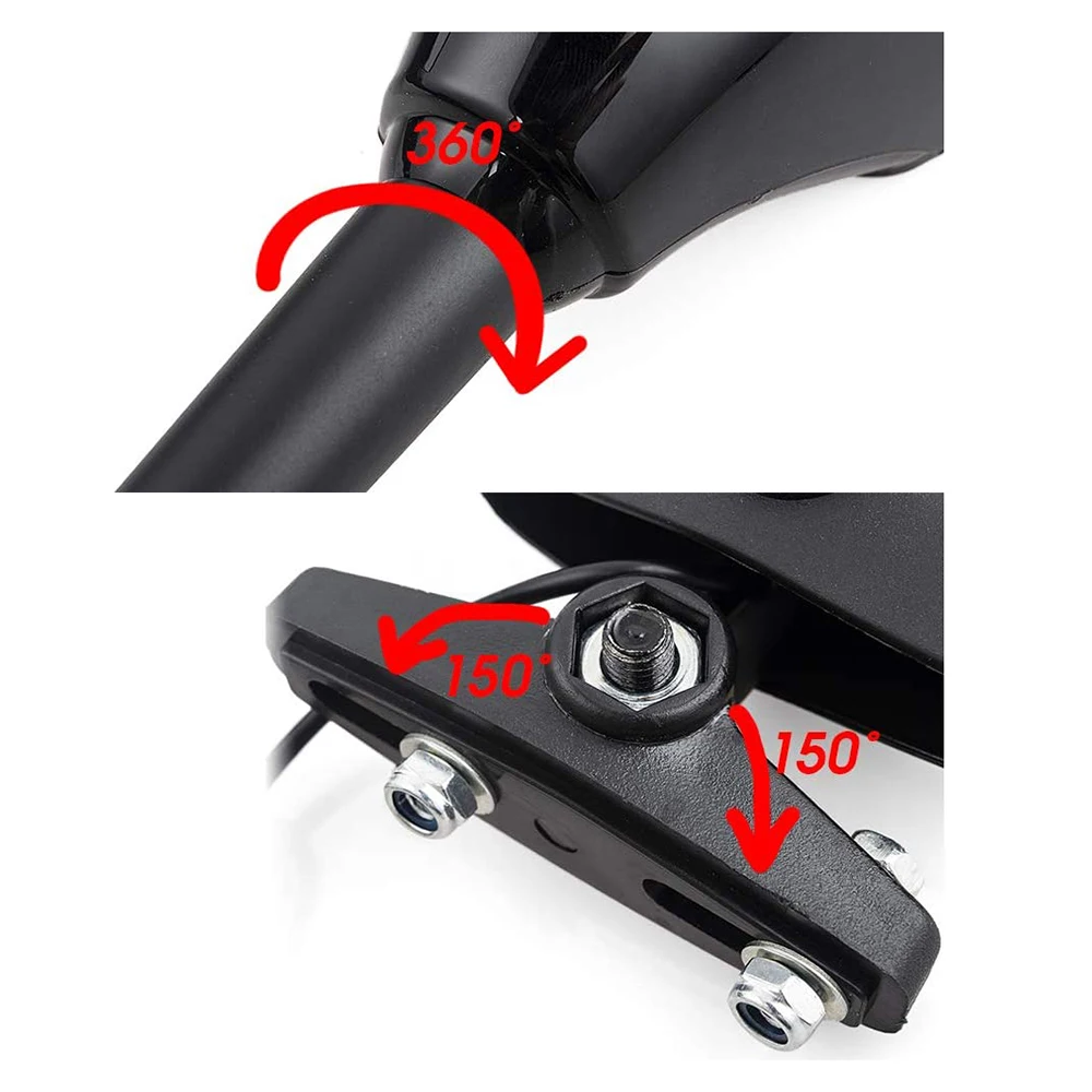 MOTORCYCLE LED TURN SIGNAL MIRRORS for KAWASAKI NINJA 6R 9R 650R 250R 636 YAMAHA YZF R1 R6 R6S/ SUZUKI GSXR 600 750 1000 KATANA |
