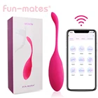 Беспроводное приложение для управления электронными устройствами, портативные трусики, вибраторы, Стимулятор точки G, вагинальный кетель, вибрирующее яйцо, вибратор для женщин