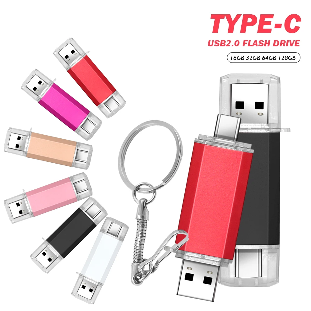 

Высокоскоростной флеш-накопитель Тип C водонепроницаемый флэш-накопители USB Флеш накопитель 128 Гб 64 ГБ 32 ГБ оперативной памяти, 16 Гб встроенн...