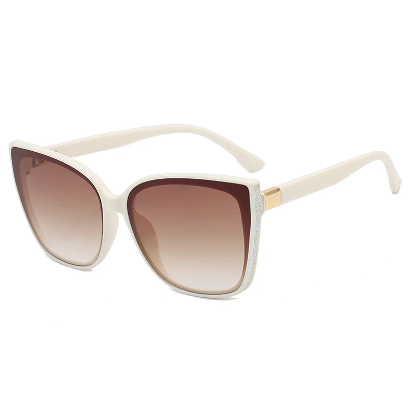 

Sunglasses 2021 Sunglasses For Women Fashion Trend Anti-ultraviolet UV400 High Quality PC Metal Square Party Glasses 2808