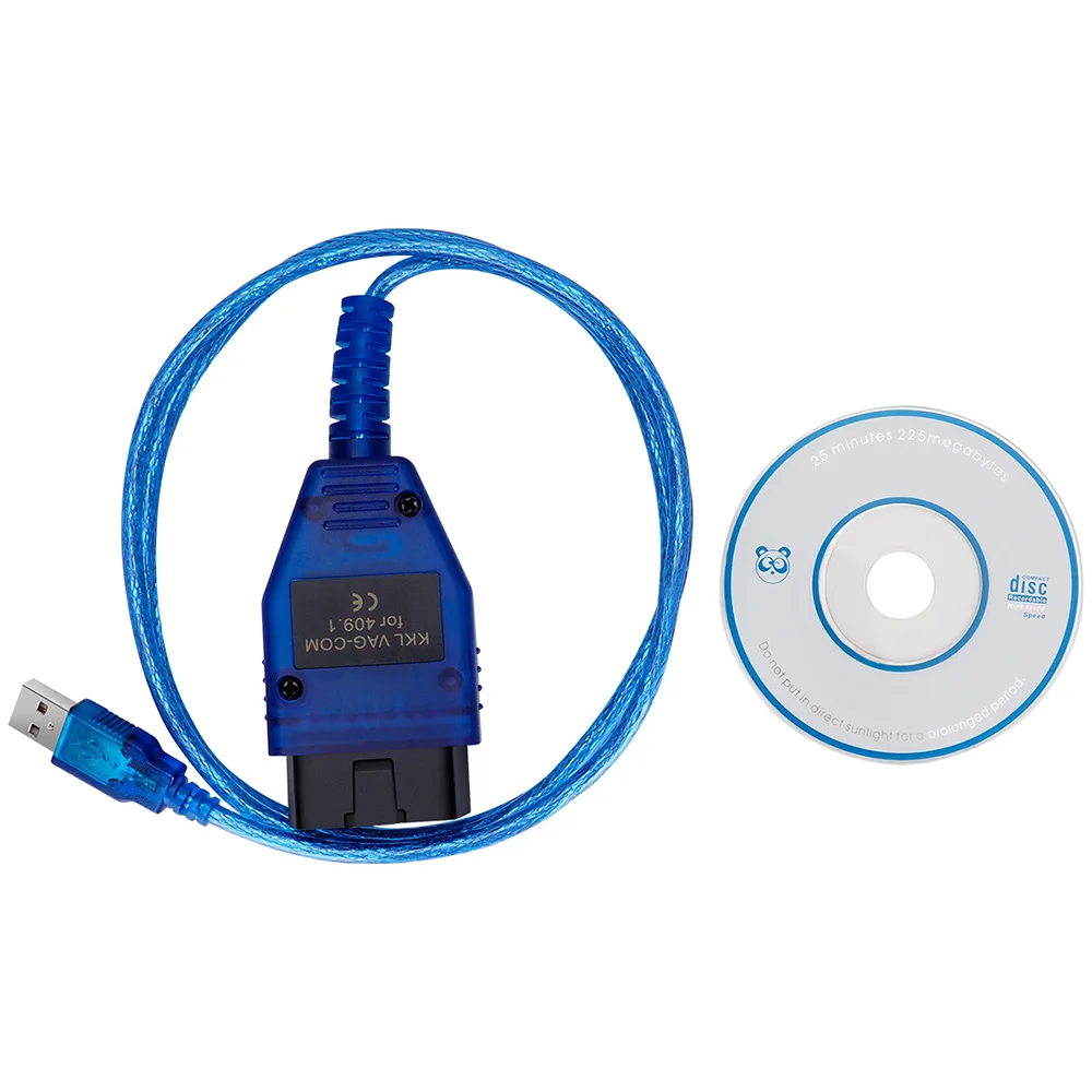 

VAG-COM 409.1 Vag Com vag 409Com VAG 409 kkl OBD2 USB Cable Scanner Scan Tool Interface For Audi Seat Volkswagen Benz BMW Skoda